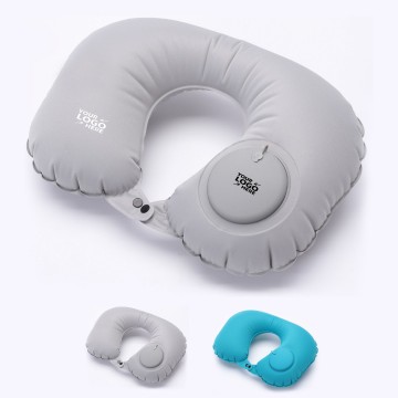 Air Pump Inflatable Neck Pillow 
